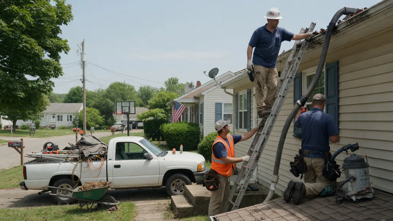 Gutter Installation in Cloverdale, IN near me